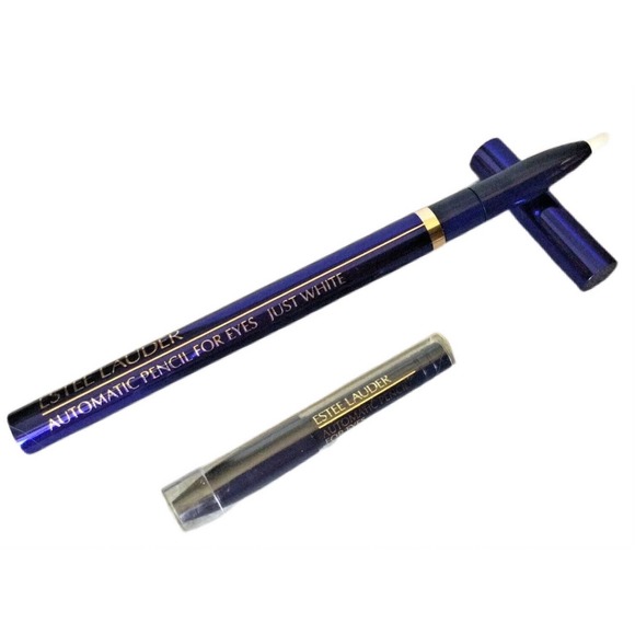 Estee Lauder Automatic Pencil WHITE Eyeliner +FREE Refill HTF Discontinu… - Picture 3 of 10